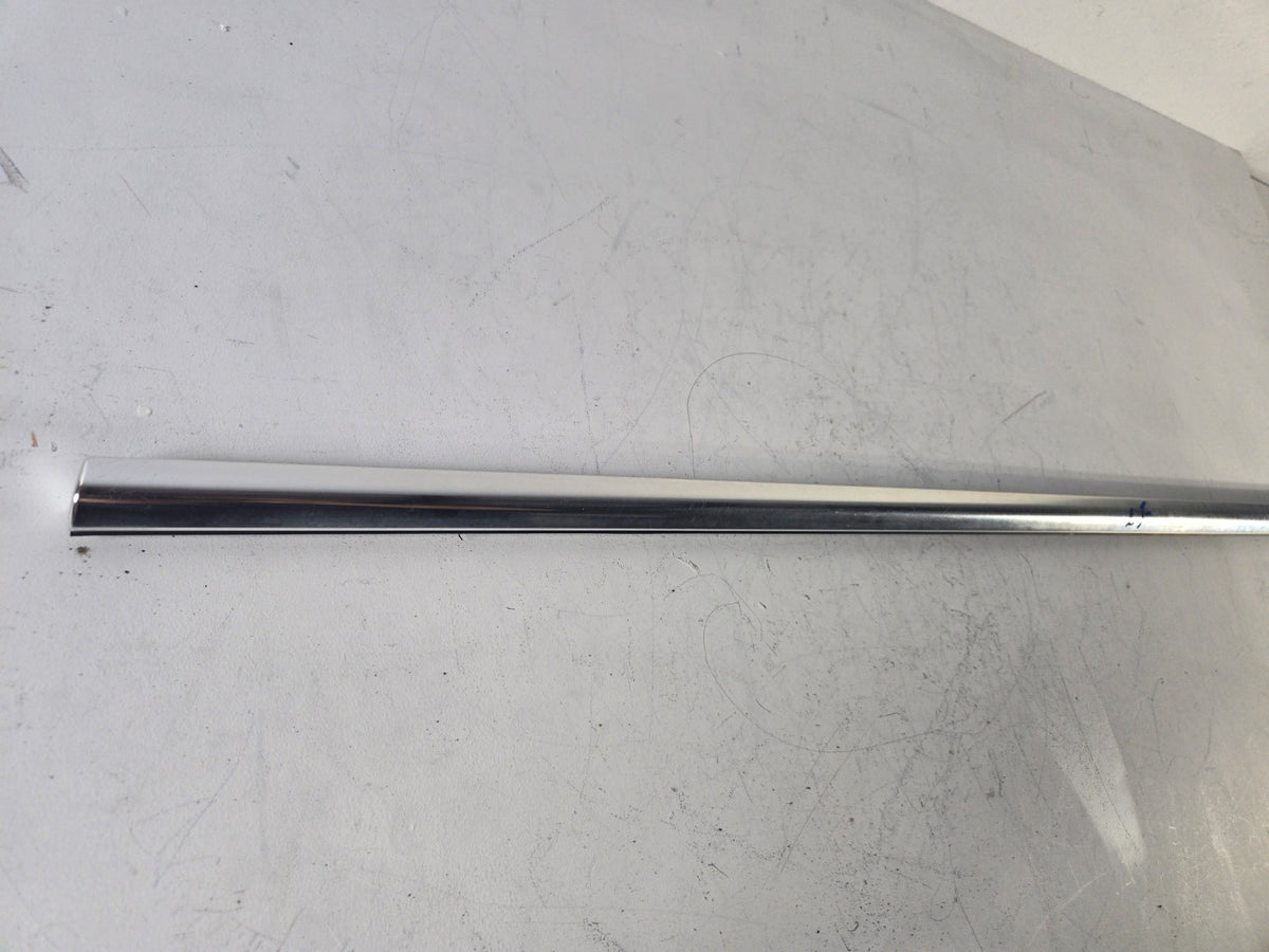 2010 2016 BMW 528i Left Driver Front Door Outer Molding Trim OEM Aluminum