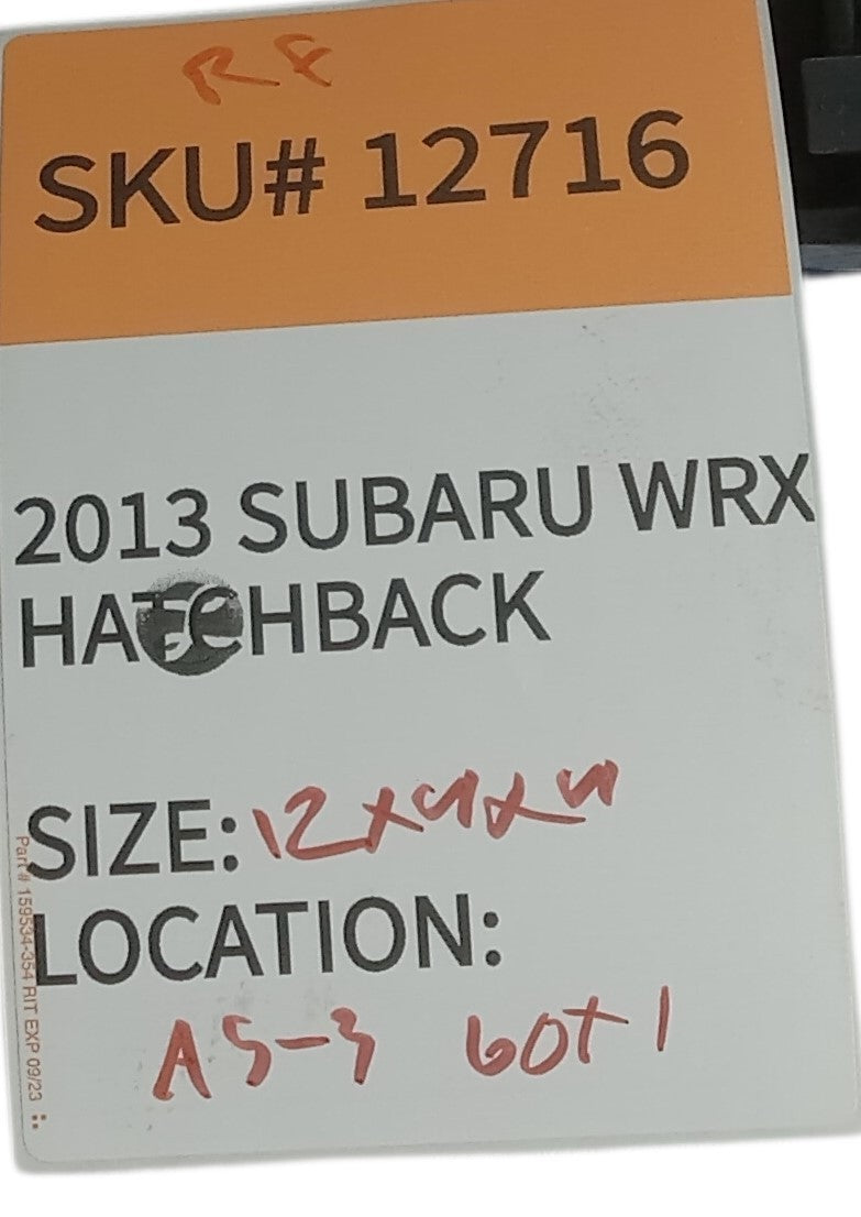 2011-2014 Subaru Impreza Right Front Door Handle Forester Outer OEM 12716