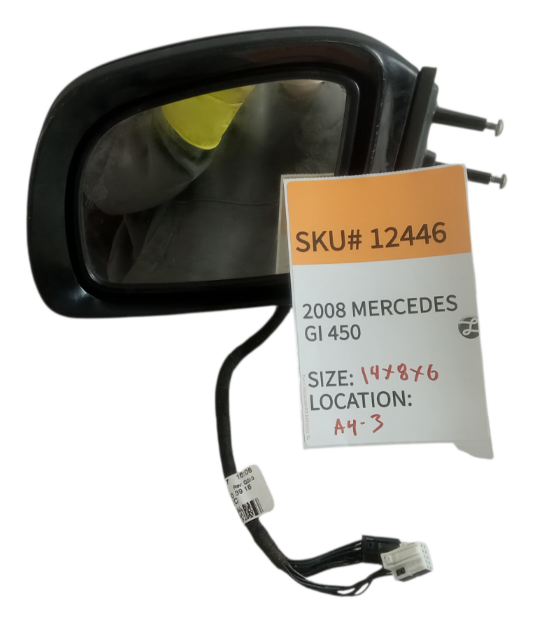 2008 Mercedes-Benz GL450 Left Front Door Side Rear View Mirror OEM 12446
