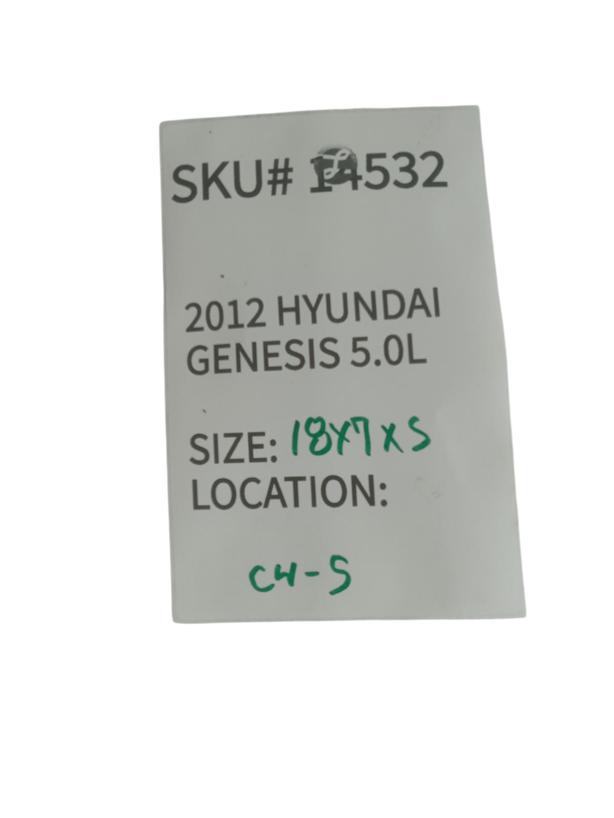 2012-2014 Hyundai Genesis Transmission Mount Bracket Crossmember OEM 14532