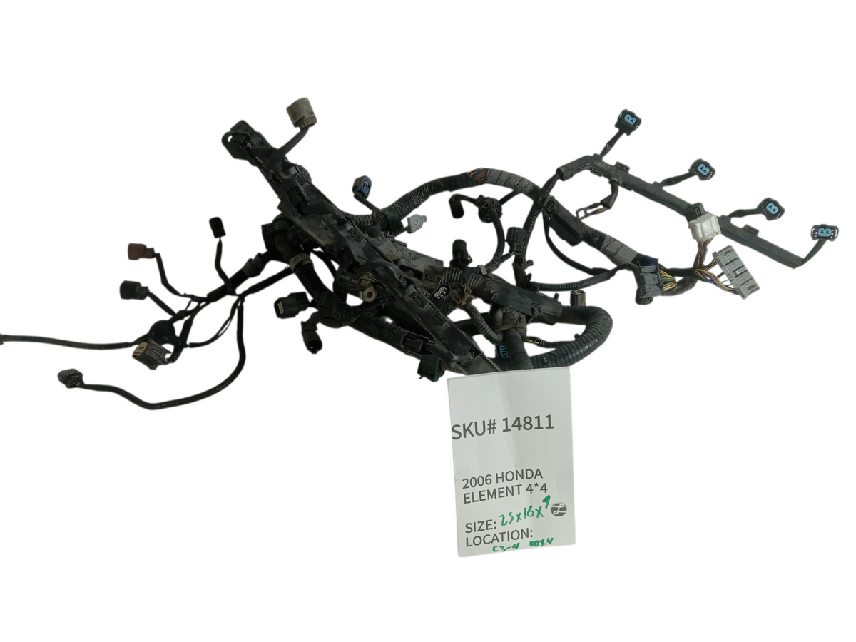 2006 Honda Element Dash Instrument Wire Wiring Harness 32117SCVA330 OEM 812