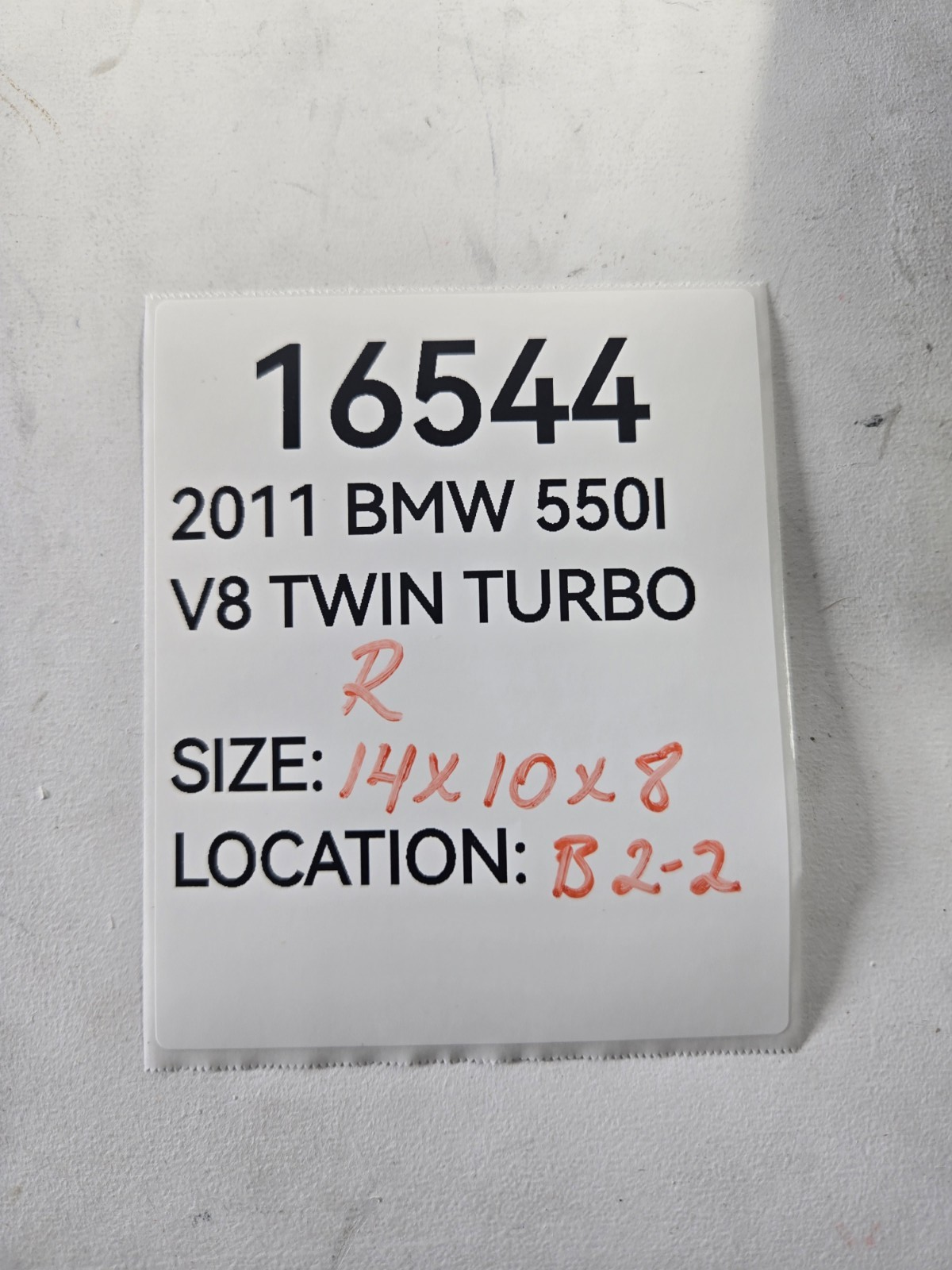 2010 2013 BMW 550i Right Front Door Power Side Rear View Mirror Auto Dim Heated