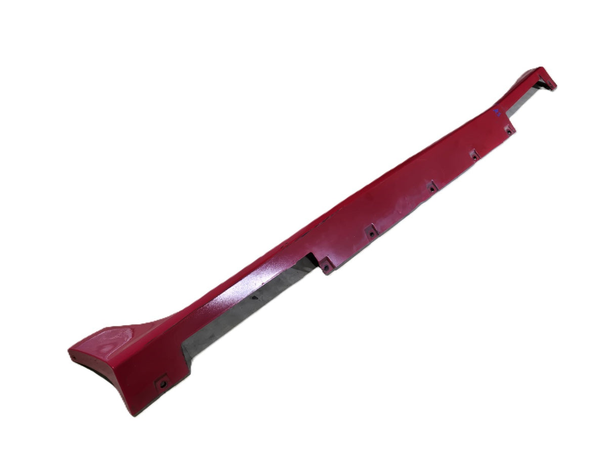 Fits 2013-2019 Nissan Sentra Right Side Skirt Rocker Molding Trim Red OEM 15405