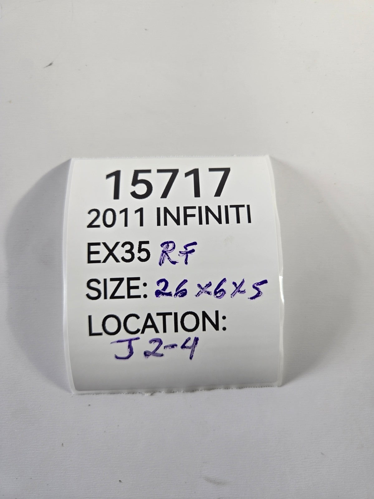 2008 2016 Infiniti RWD EX35 QX50 Right Passenger Front Shock Absorber Strut OEM