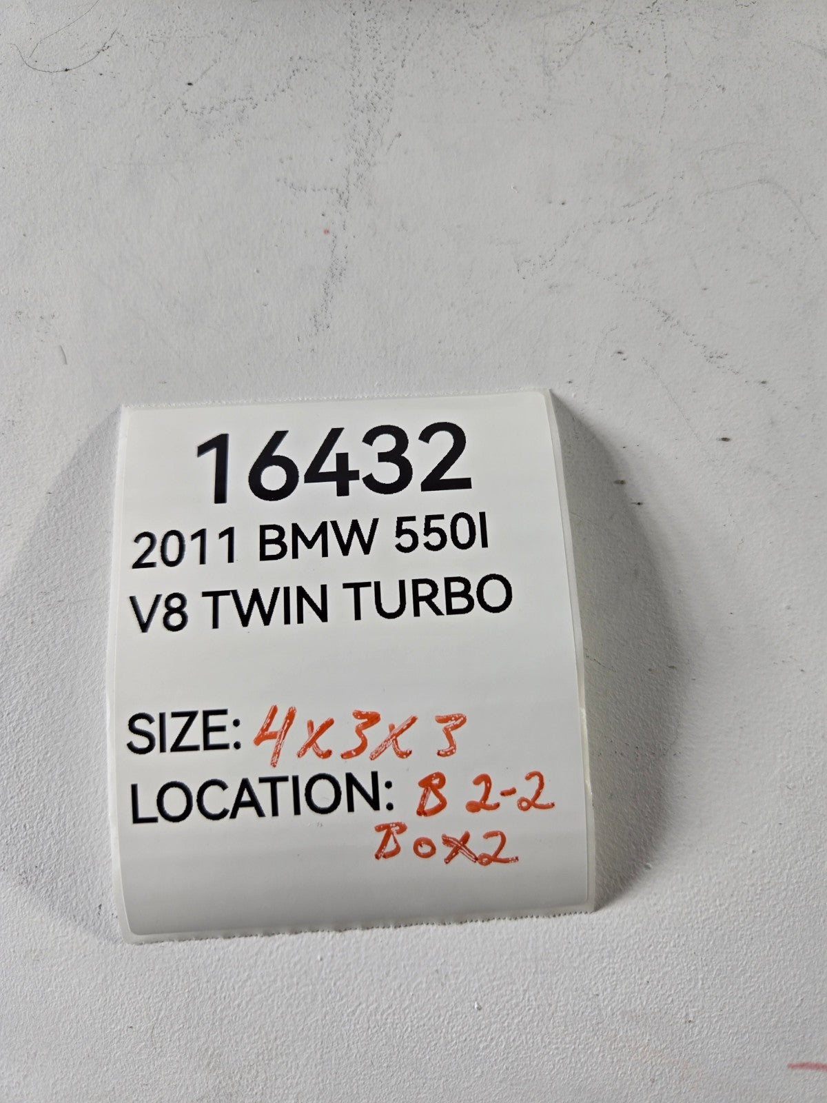 2010 2017 BMW 528i Left Rear Headlight Height Level Sensor OEM 3714678407504