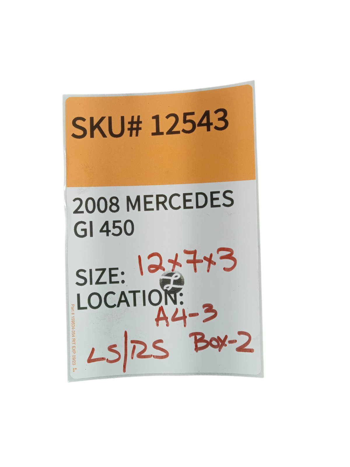 2008-2012 Mercedes-Benz GL450 Left Right Hood Hinge Brackets Set Pair  OEM 12543