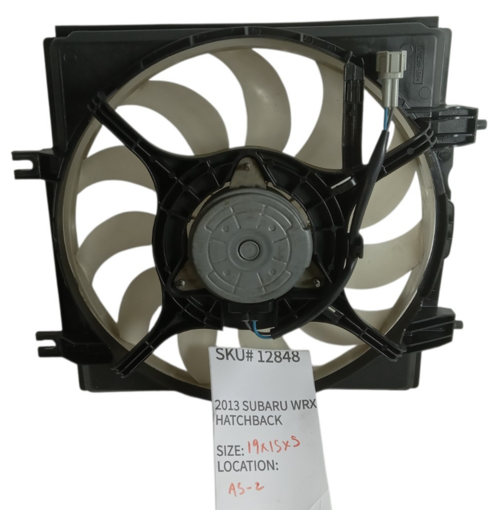 2011-2014 Subaru Impreza AC Condenser Cooling Fan Motor Blade 73313FJ001 OEM 848