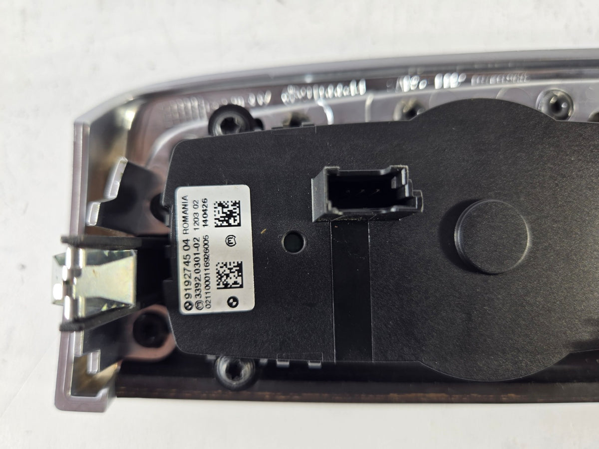 2010 2016 BMW 528i 535d Left Driver Dash Headlight Head Light Switch Bezel Trim