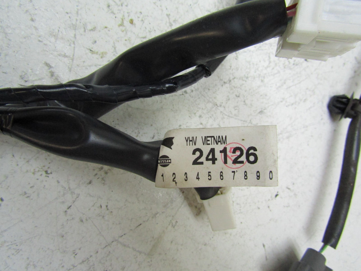 2020 Infiniti Qx60 right passenger rear back door wire wiring harness cable plug