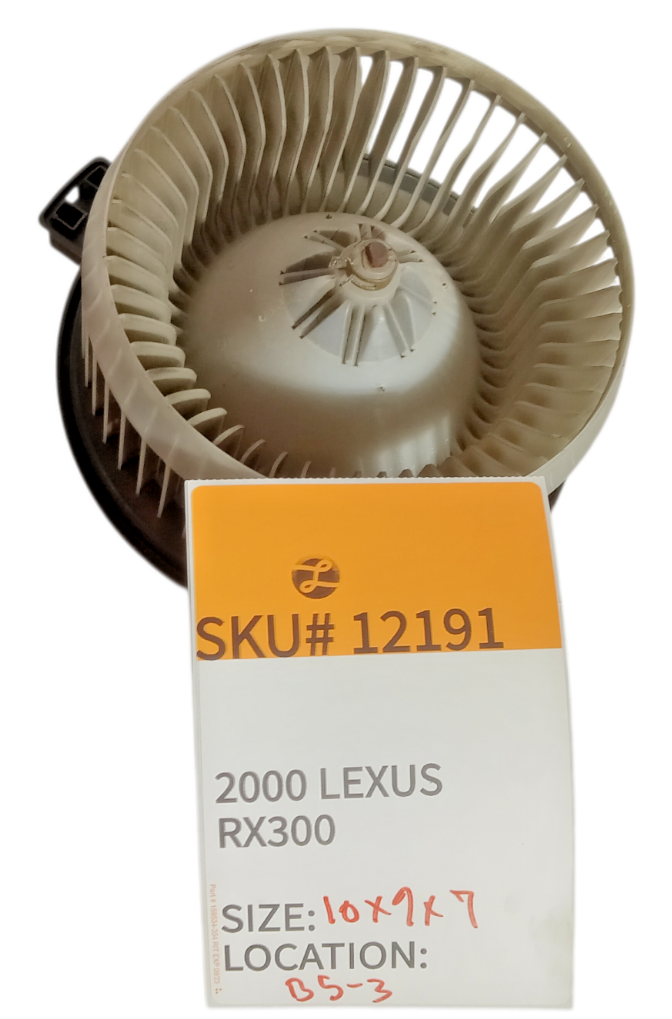 1998 2010 Lexus GS GS300 GS400 RX RX300 SC SC430 AC Heater Blower Fan Motor OEM