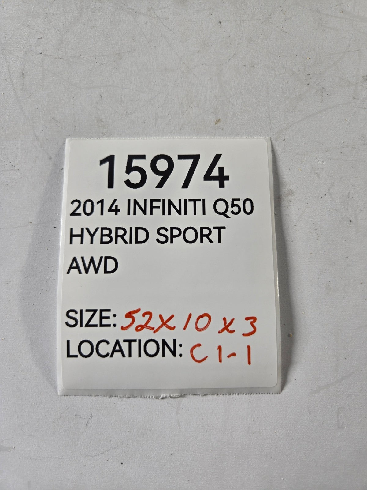 2014 2018 Infiniti Q50 Dash Instrument Air Vent Grille Cover Speaker Trim Panel