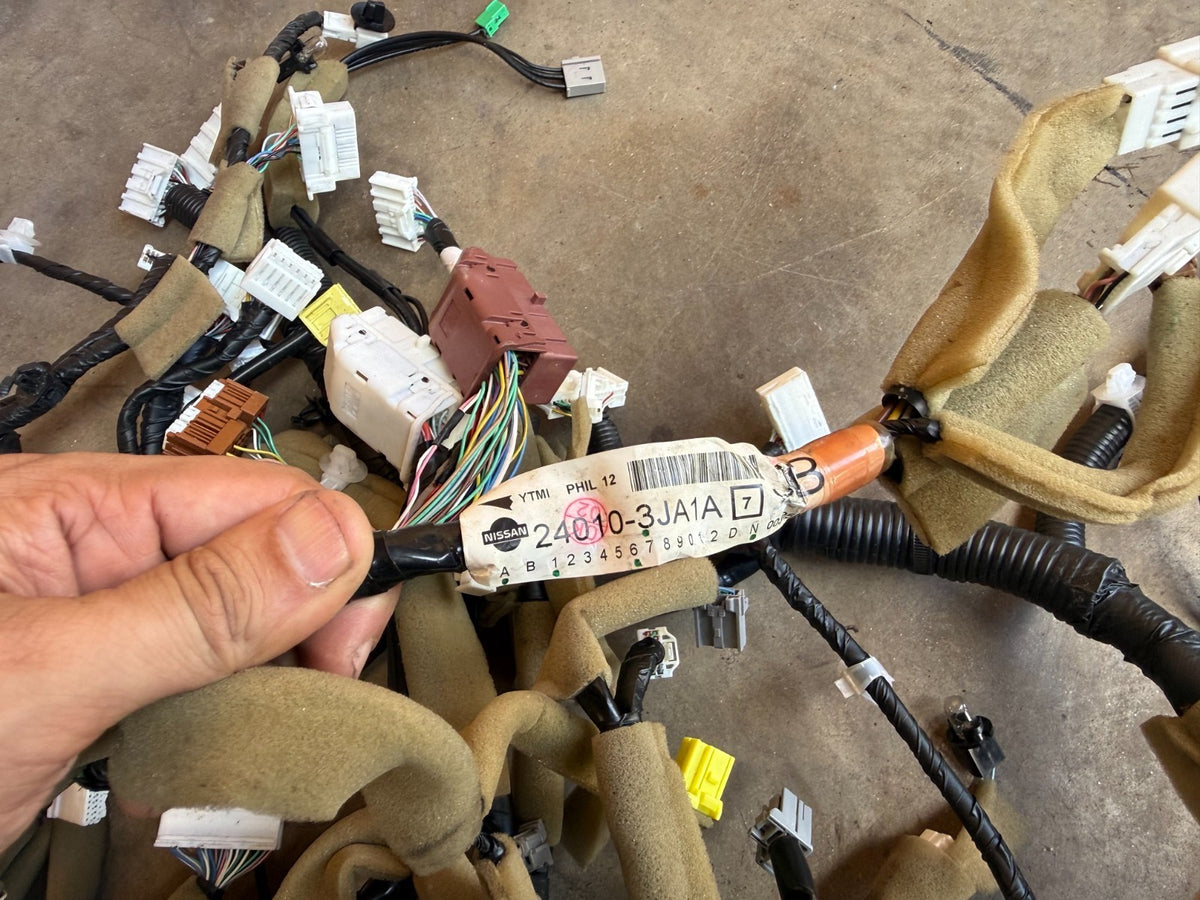 2013 Infiniti JX35 dash instrument panel wire wiring harness cable 24010-3ja1a