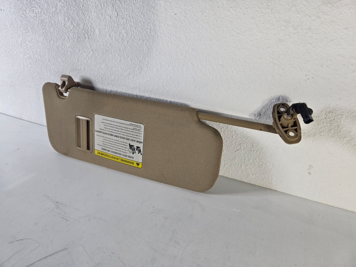 2015 2021 Kia Sedona Left Driver Side Sun Visor Sunvisor Beige OEM 85210A9200