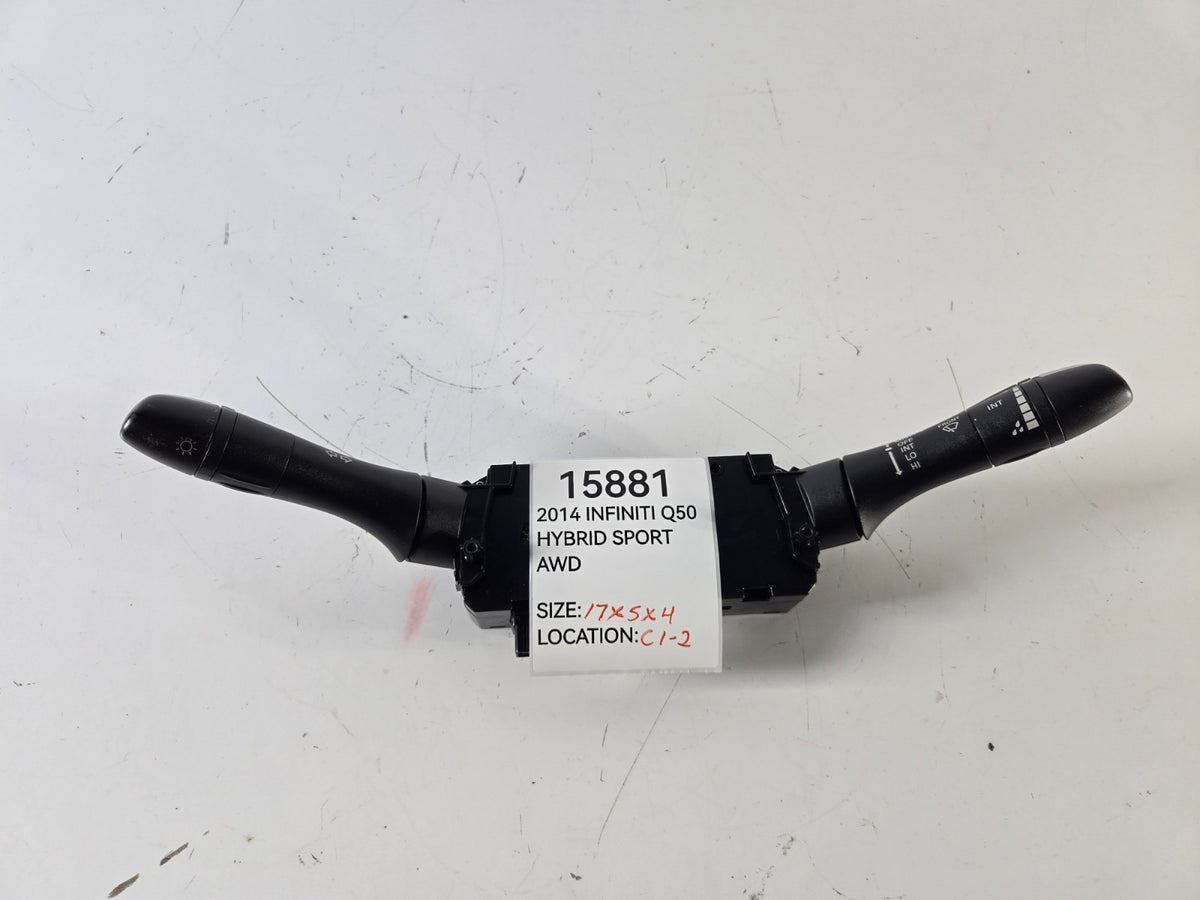 2014 2020 Infiniti Q50 Q60 Steering Column Headlight Wiper Turn Signal Switch OE