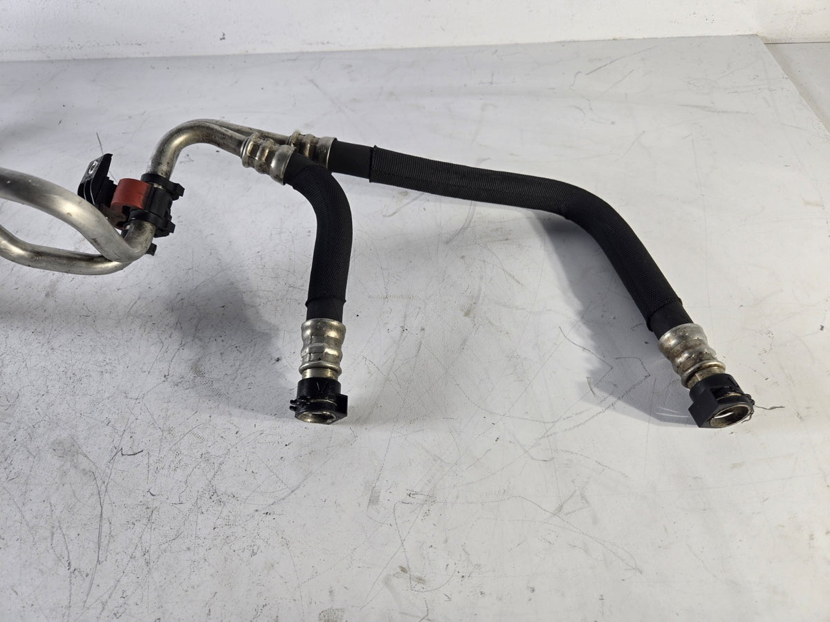 2010 2017 BMW 5 Series 550i 4.4L RWD Engine Oil Cooling Hose Line Pipe Tube OEM