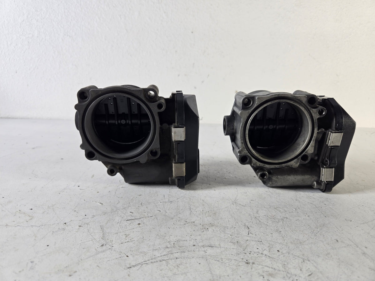 2010 2017 BMW 550i GT xDrive Left Right Fuel Gas Throttle Body OEM 13547555944