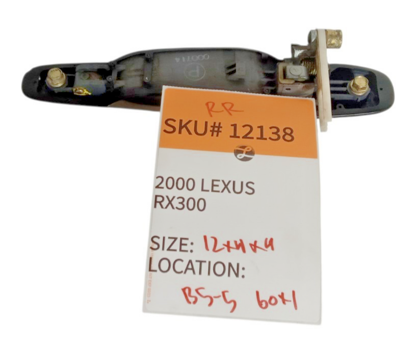 2000 2003 Lexus RX RX300 Right Passenger Rear Door Handle Opener Outer OEM