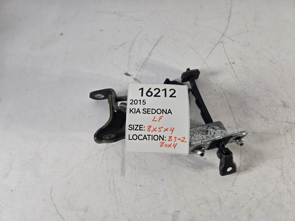 2015 2021 Kia Sedona Left Driver Front Door Upper Lower Hinge Hinges OEM