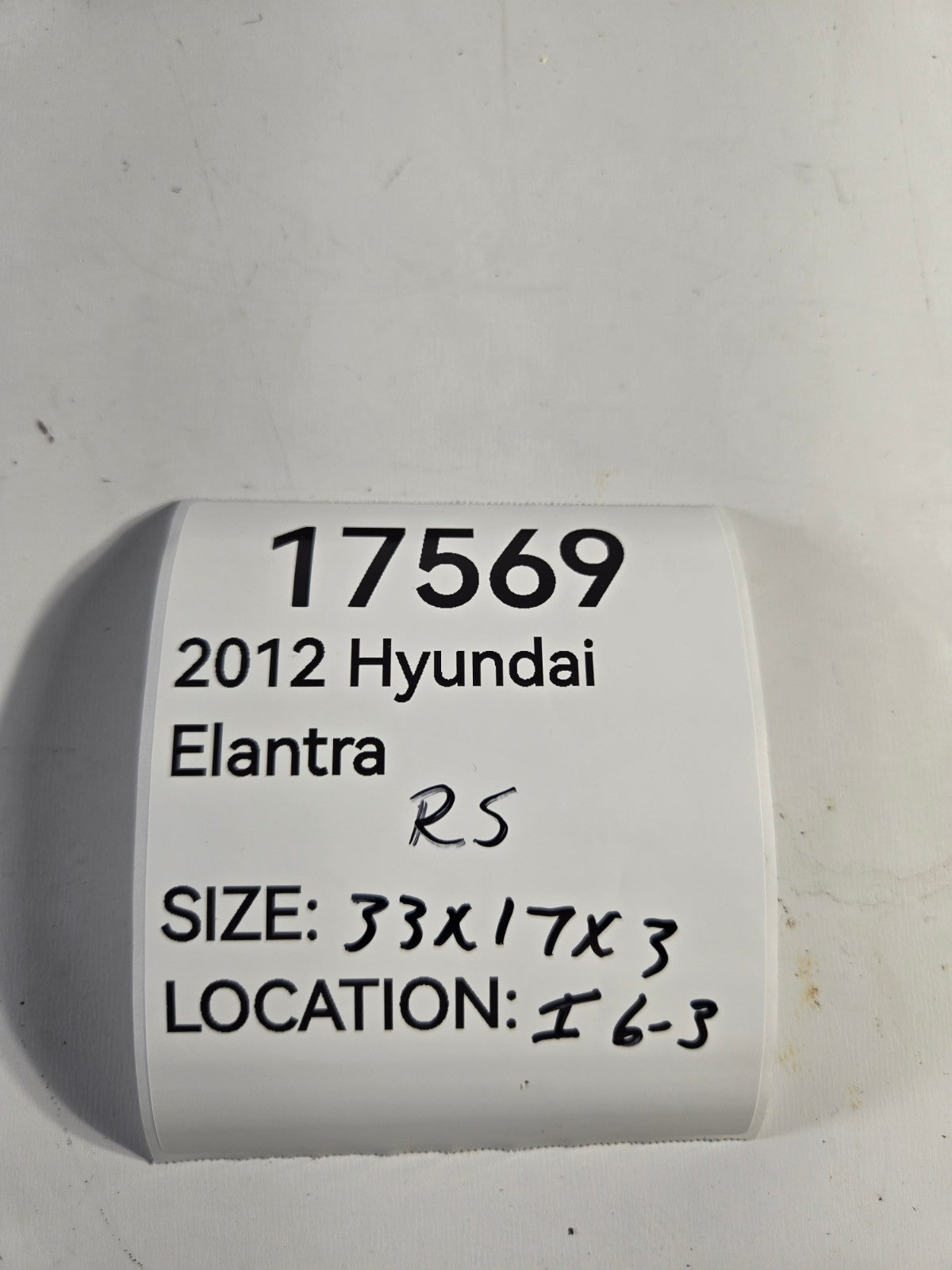 2011 2013 Hyundai Elantra Right Passenger Side Center Console Side Trim Panel OE