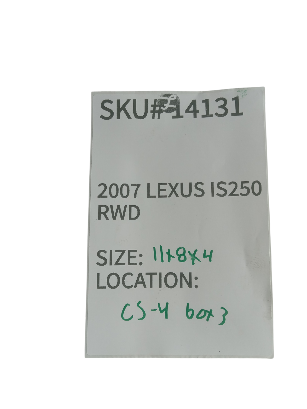 2007-2008 Lexus IS250 Coil Ignition Ignitor 90919-A2003 OEM 14131