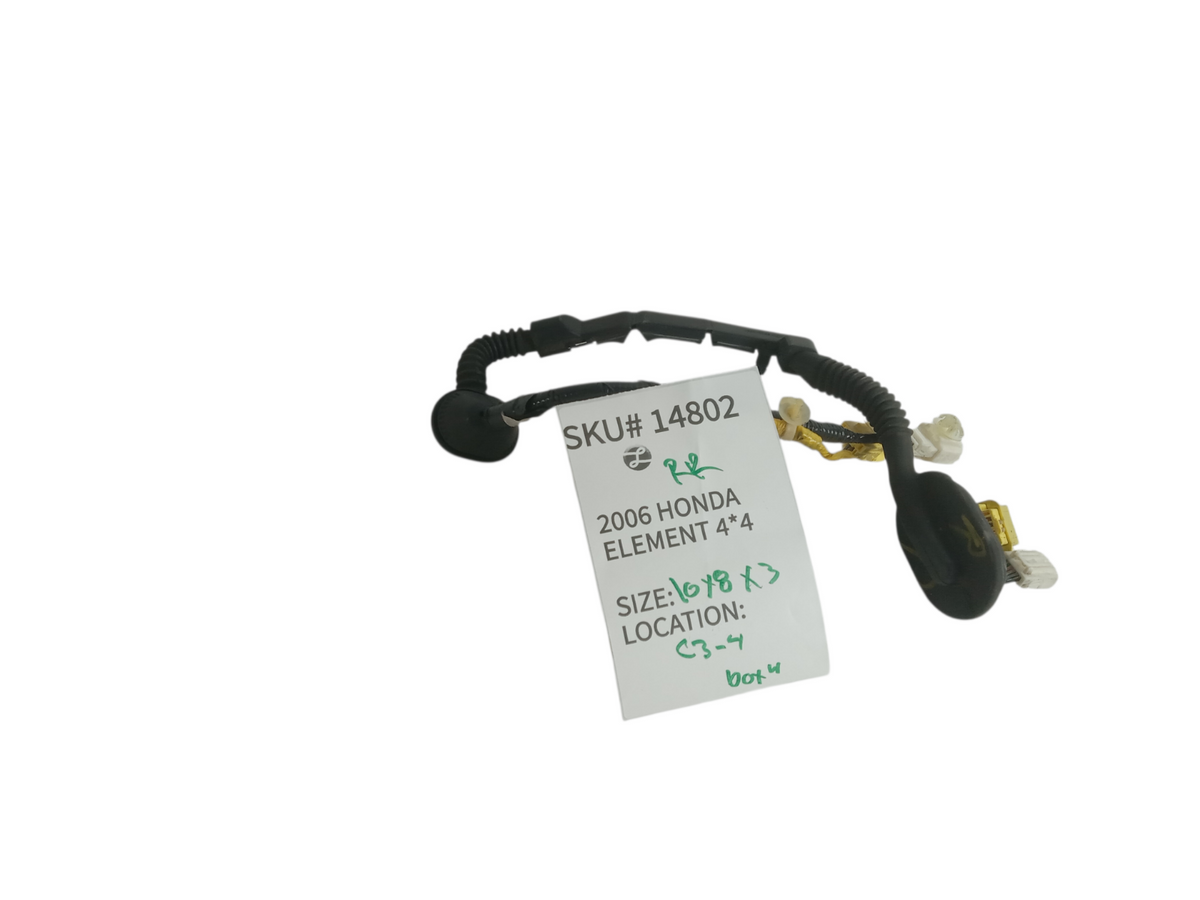 2003 2006 Honda Element Right Passenger Side Rear Door Wire Wiring Harness OEM