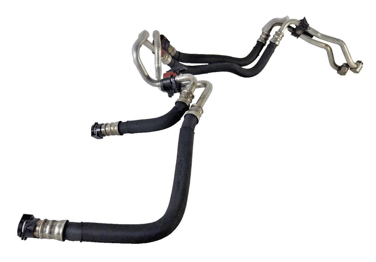 2010 2017 BMW 5 Series 550i 4.4L RWD Engine Oil Cooling Hose Line Pipe Tube OEM