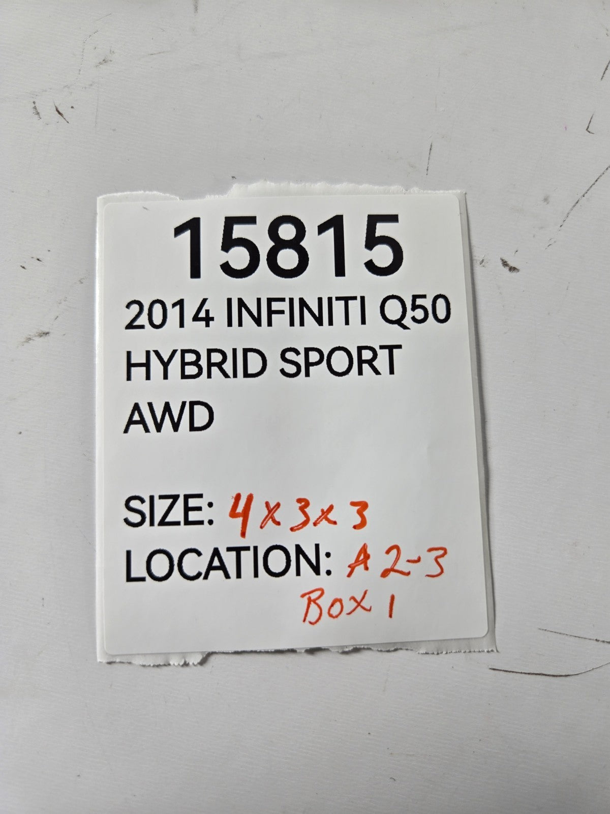 2014 2016 Infiniti Q50 Hybrid Keyless Entry Controller Control Module Unit OEM