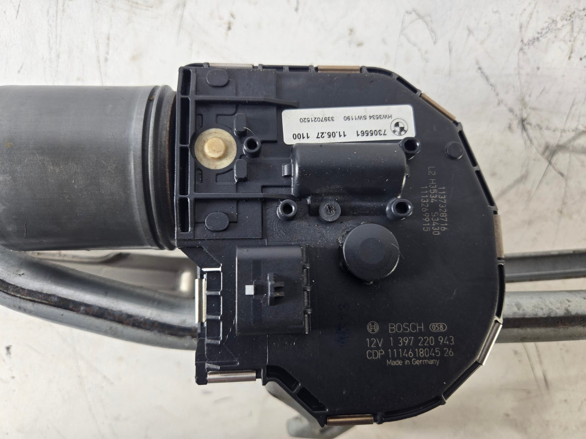 2010 2016 BMW 528i 535d 550i Front Windshield Wiper Motor Transmission Linkage