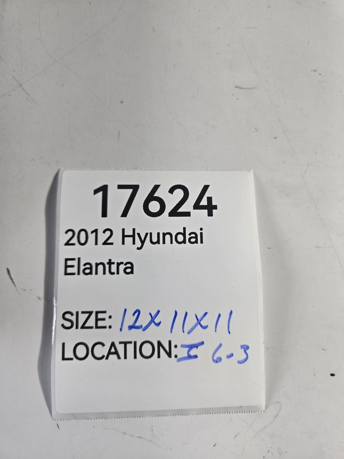 2011 2015 Hyundai Elantra Master Cylinder Power Brake Booster OEM 591103X000