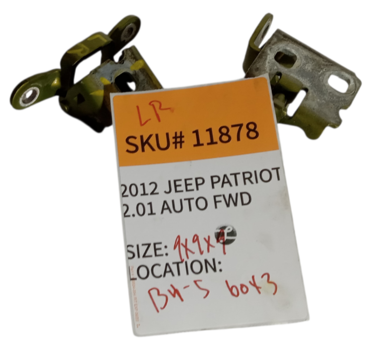 2012-2015 Jeep Patriot Left Rear Door Upper Lower Hinge Hinges LH OEM 11878