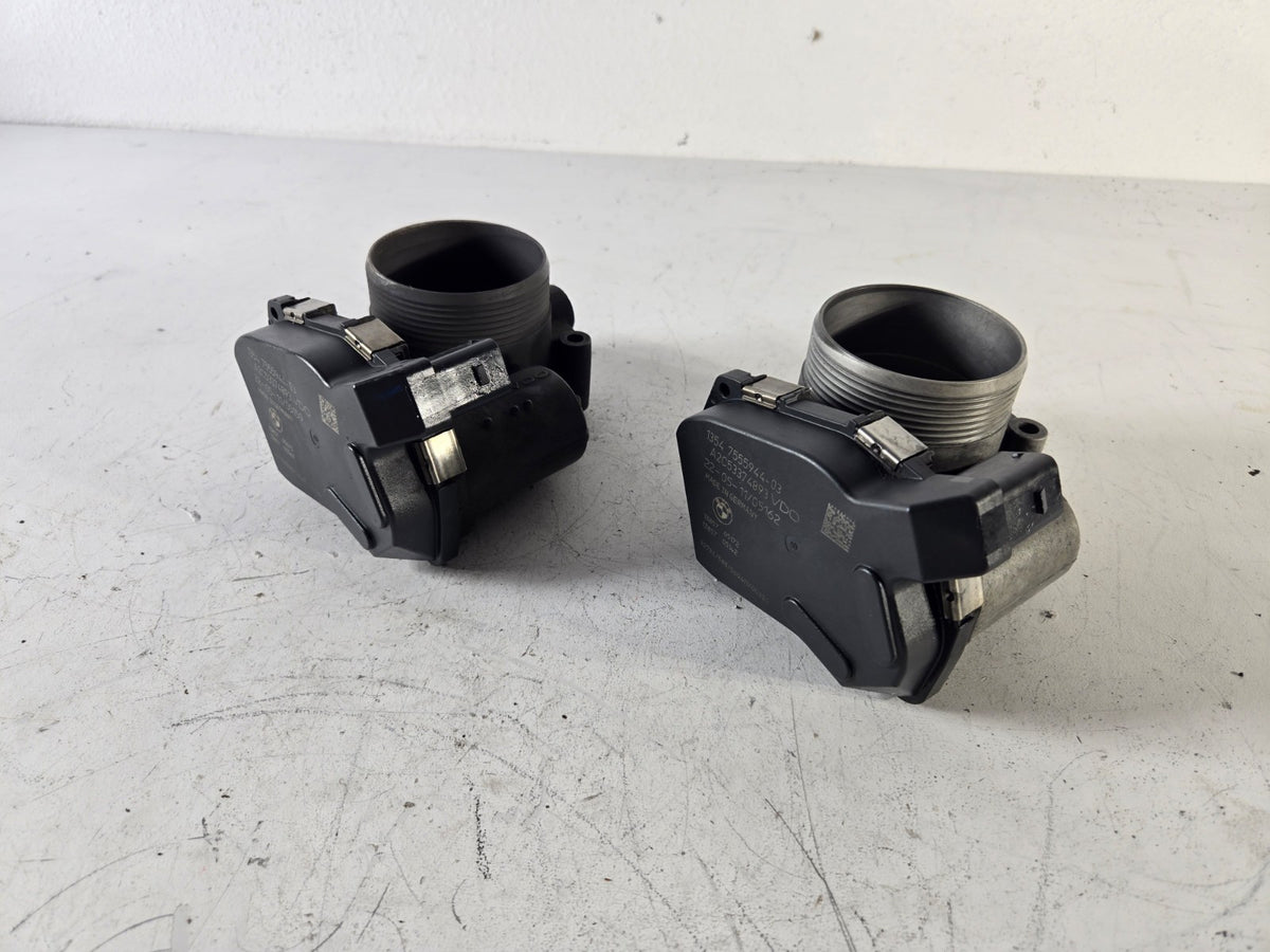 2010 2017 BMW 550i GT xDrive Left Right Fuel Gas Throttle Body OEM 13547555944