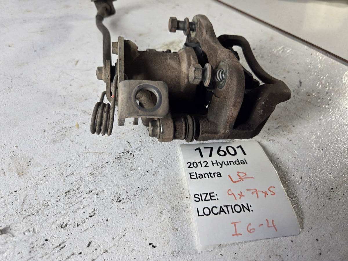 2011 2015 Hyundai Elantra Left Driver Side Rear Wheel Brake Caliper OEM