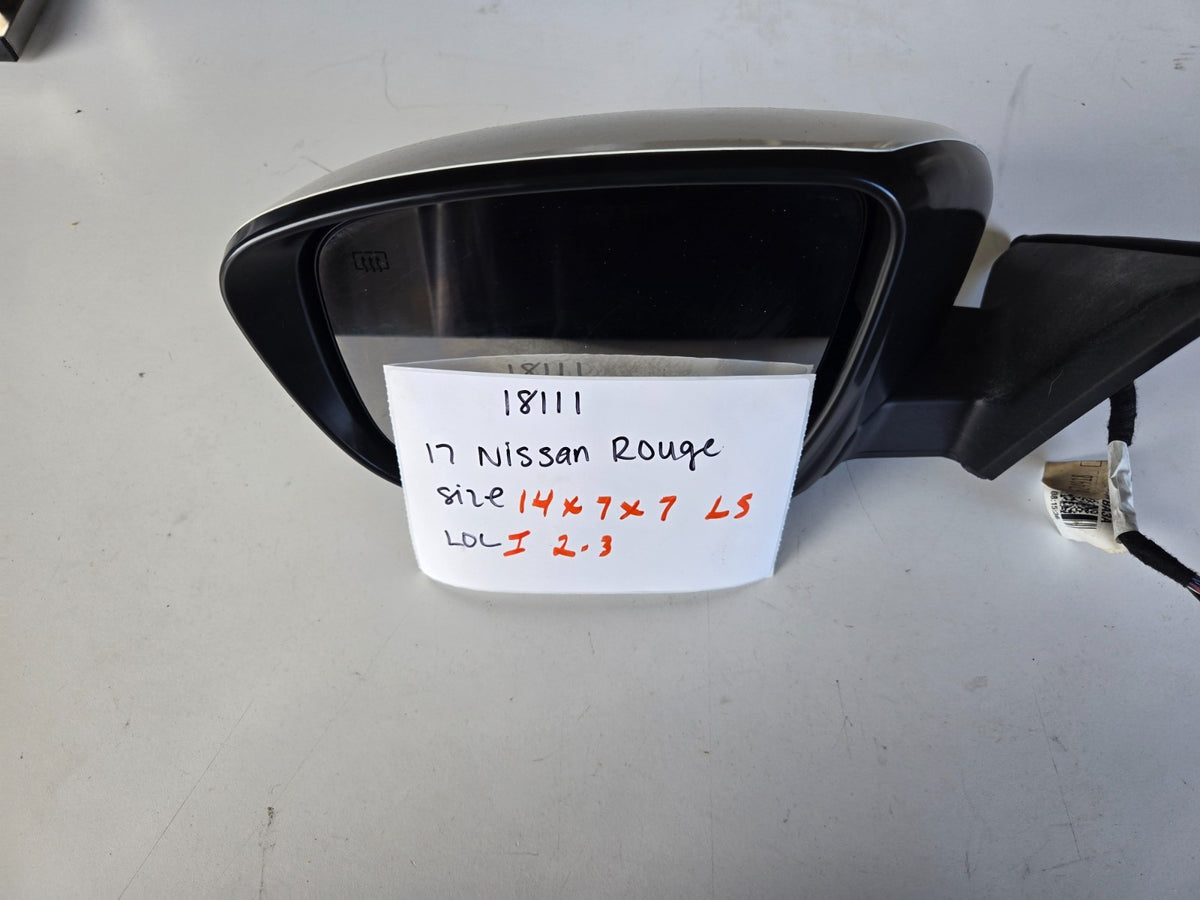 2014 2016 Nissan Rogue left driver door side rear view mirror camera 96302-4BA3A