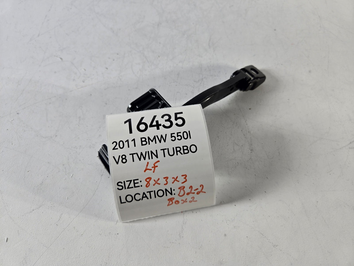 2010 2016 BMW 528i 535d Left Driver Front Door Brake Check Strap Stopper OEM