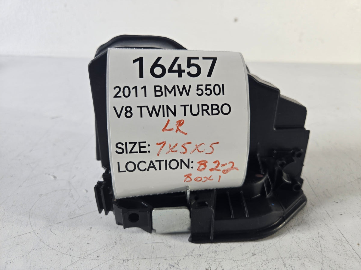 2006 2017 BMW 550i GT xDrive Left Driver Rear Door Lock Latch Actuator OEM