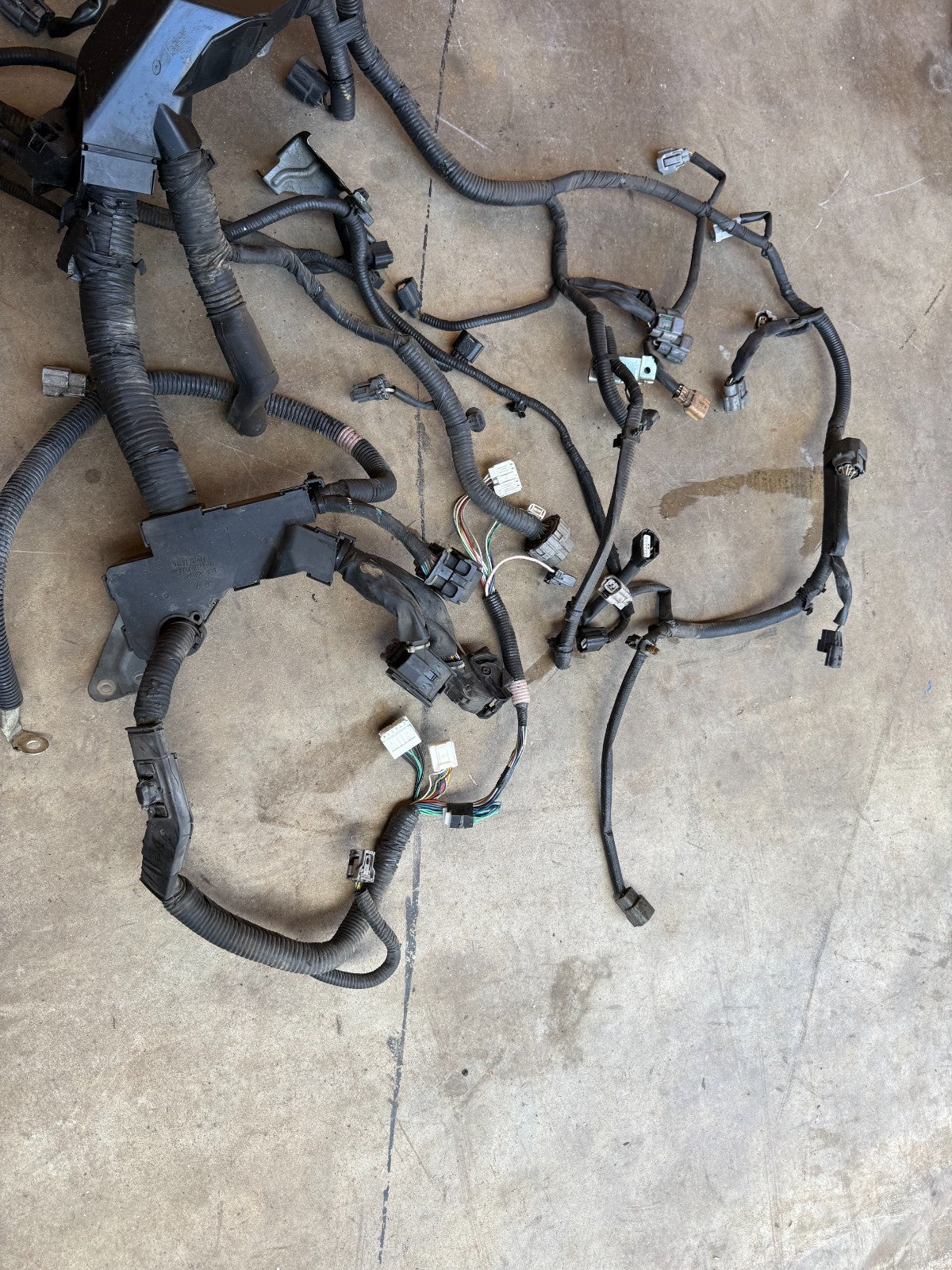 2013 Infiniti JX35 engine motor wire wiring harness FWD non hybrid 24011-3JA5A