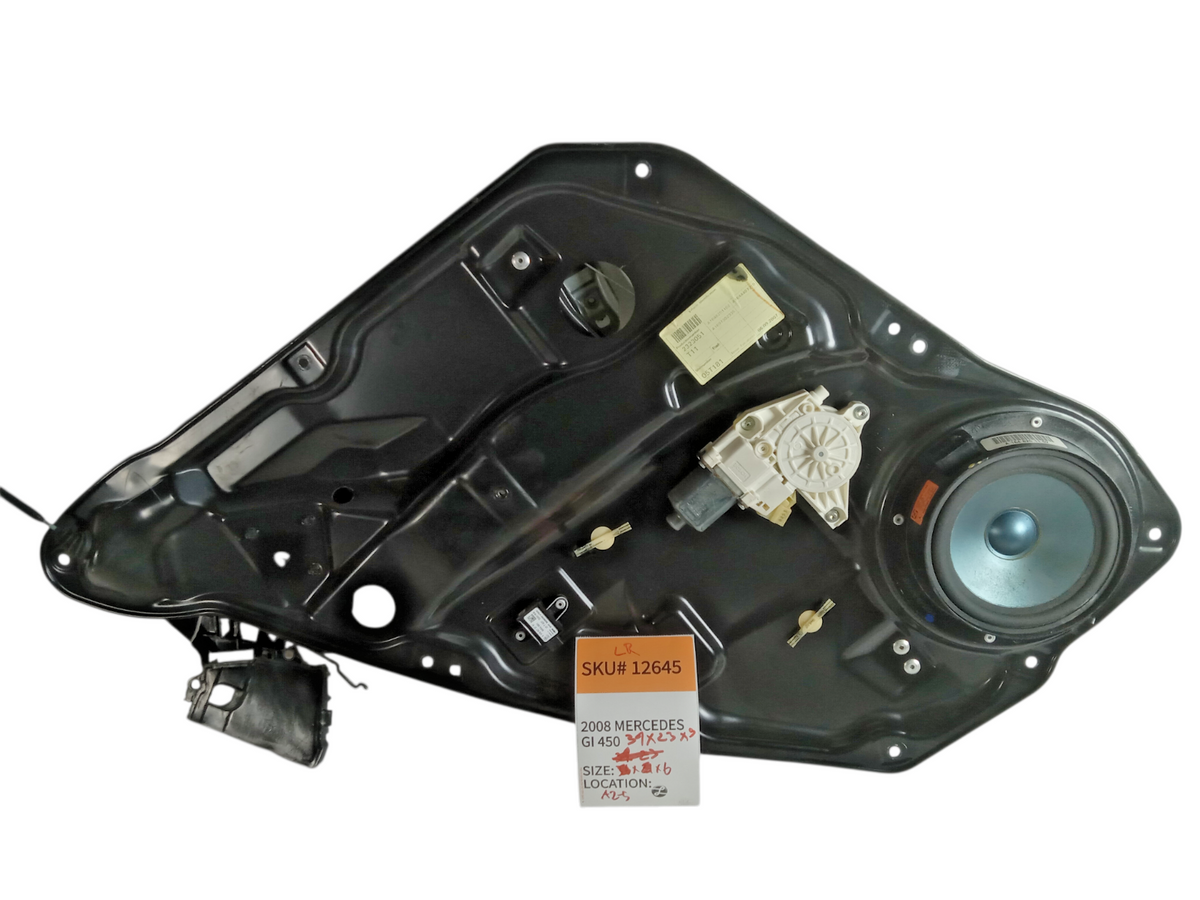 2008-2012 Mercedes-Benz GL450 Left Rear Door Window Regulator Panel OEM 12645
