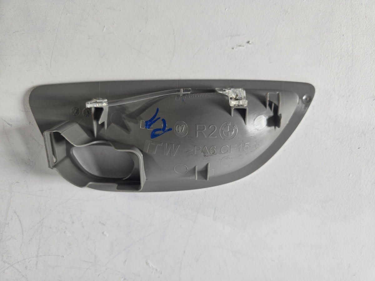 2010 2016 BMW 528i 535d 550i Right Passenger Rear Door Inner Handle Bezel Trim