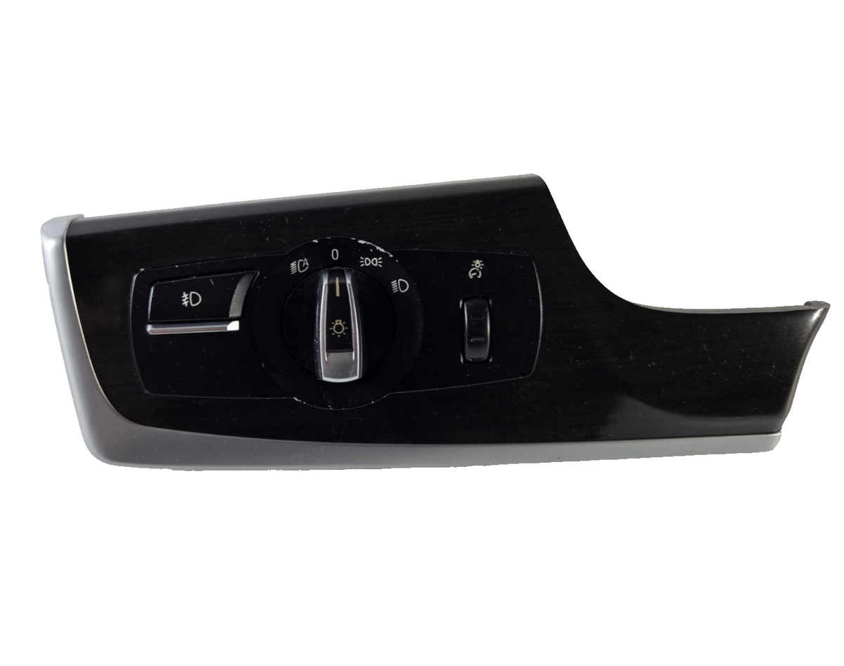 2010 2016 BMW 528i 535d Left Driver Dash Headlight Head Light Switch Bezel Trim