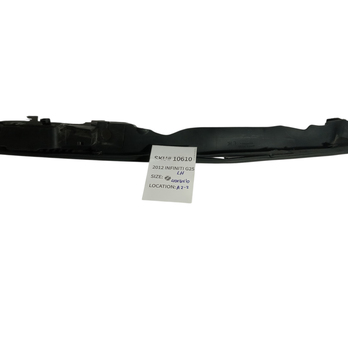 2011 2012 Infiniti G25 Left Front Driver Side Hood Fender Rubber Seal OEM 10610