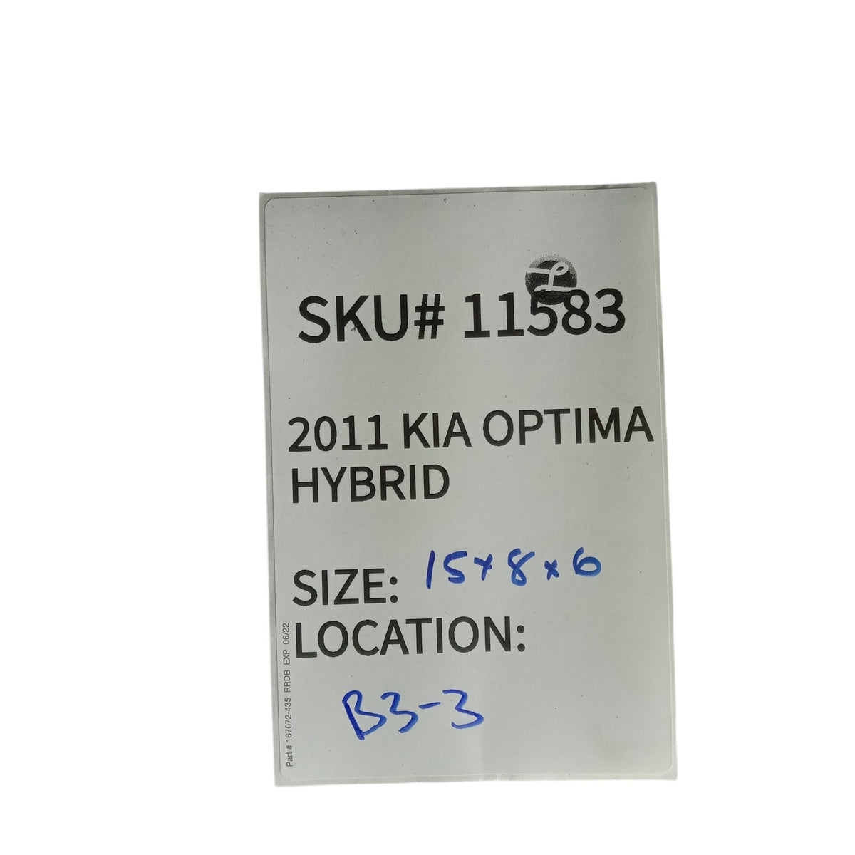 2011 Kia Optima Hybrid Dash Instrument Speedometer Cluster 940114U010 OEM 11583