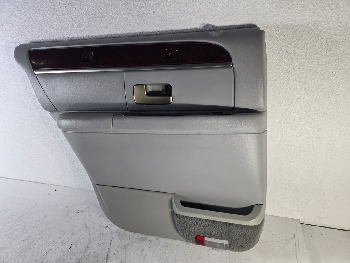 2004 Lincoln Town Car Left Driver Side Rear Door Inner Trim Cover Panel OEM