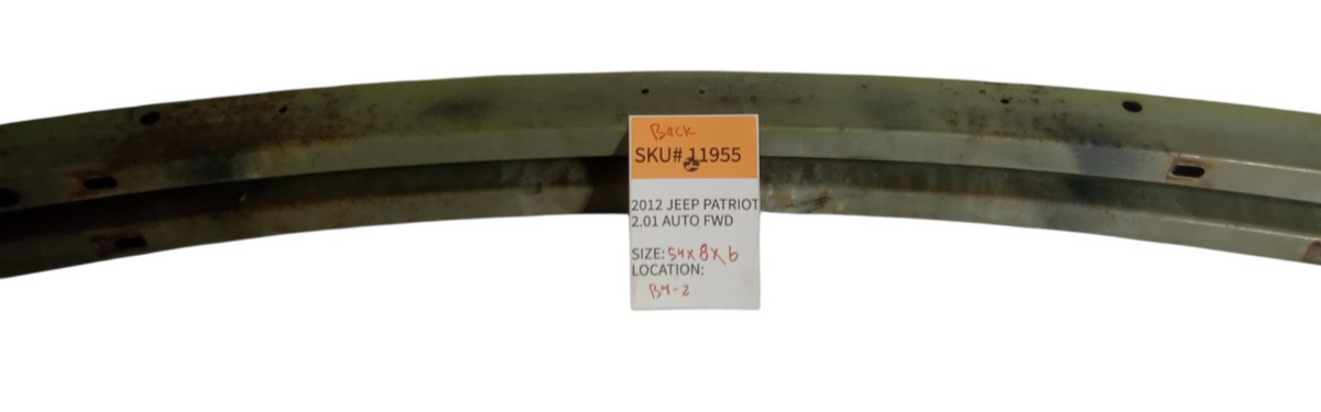 2007 2017 Jeep Patriot Compass Rear Bumper Reinforcement Impact Bar OEM x