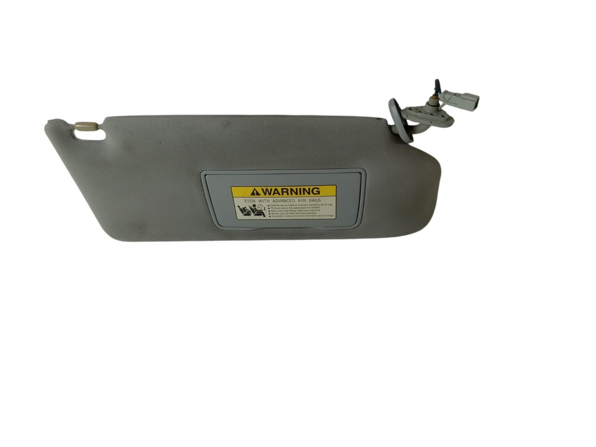 2005 2007 Honda Odyssey Right Passenger Side Front Sunvisor Sun Visor Gray OEM
