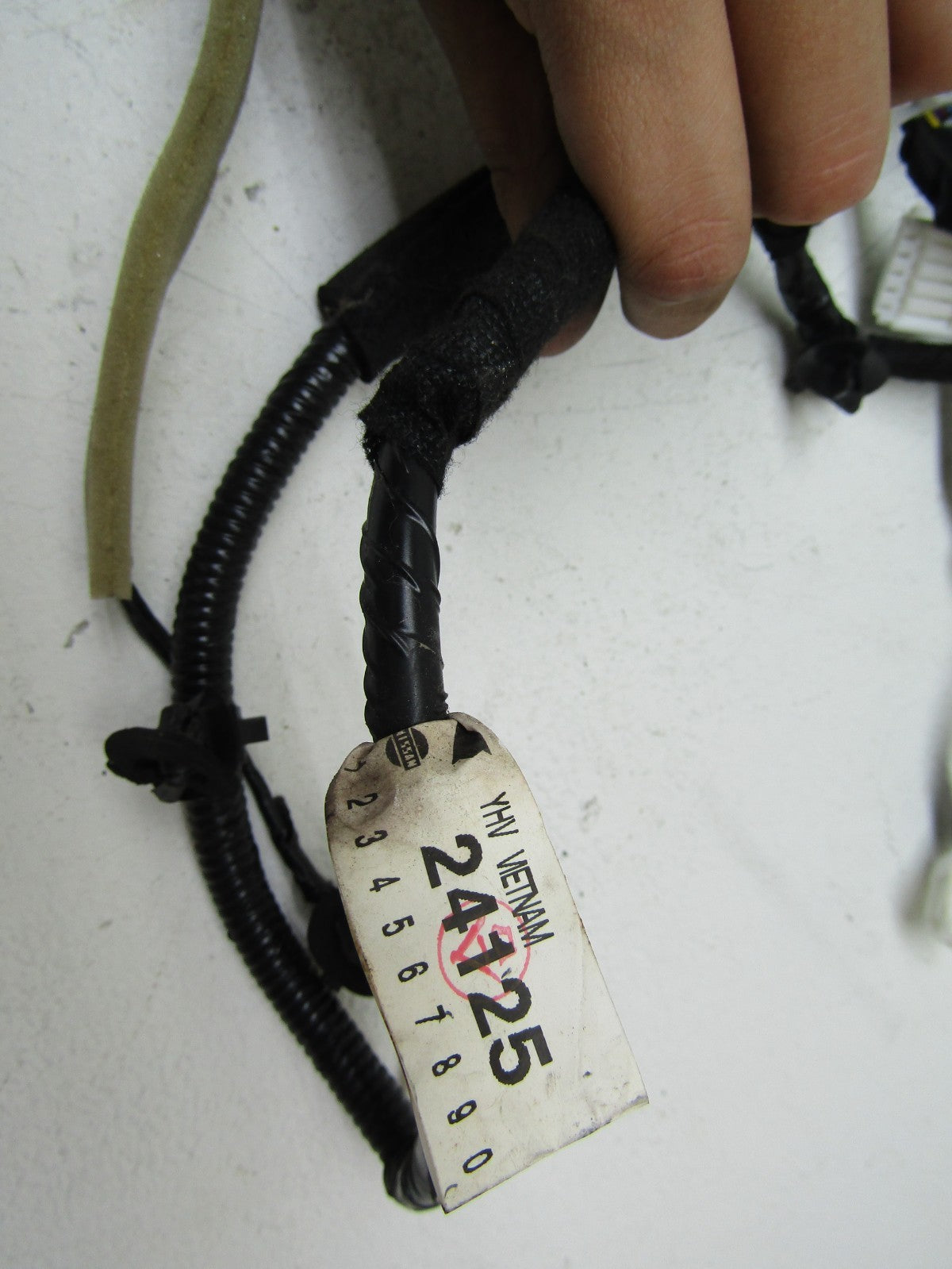 2015 Infiniti Qx60 left driver front door wire wiring harness cable 24125-3ja1a