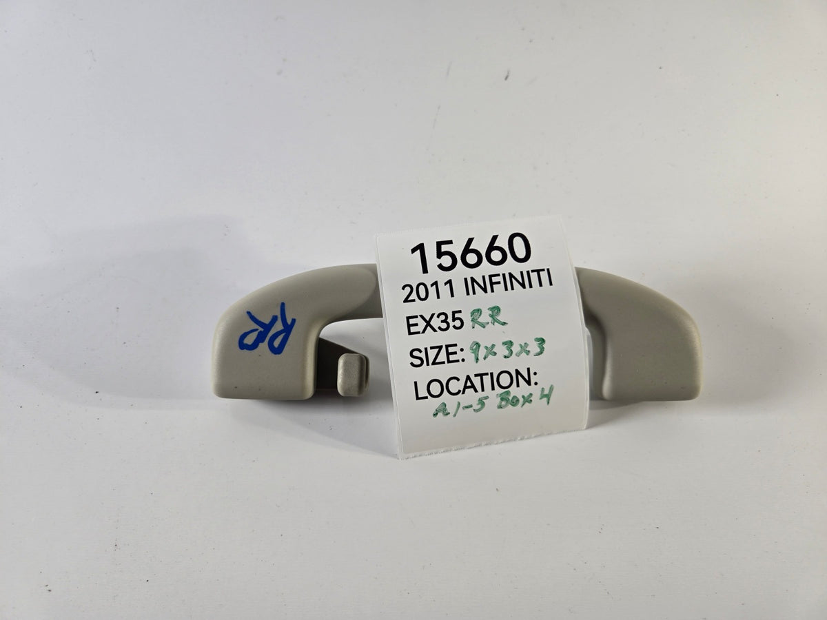 2008 2012 Infiniti EX35 EX37 QX50 Right Passenger Rear Roof Grip Grab Handle OEM