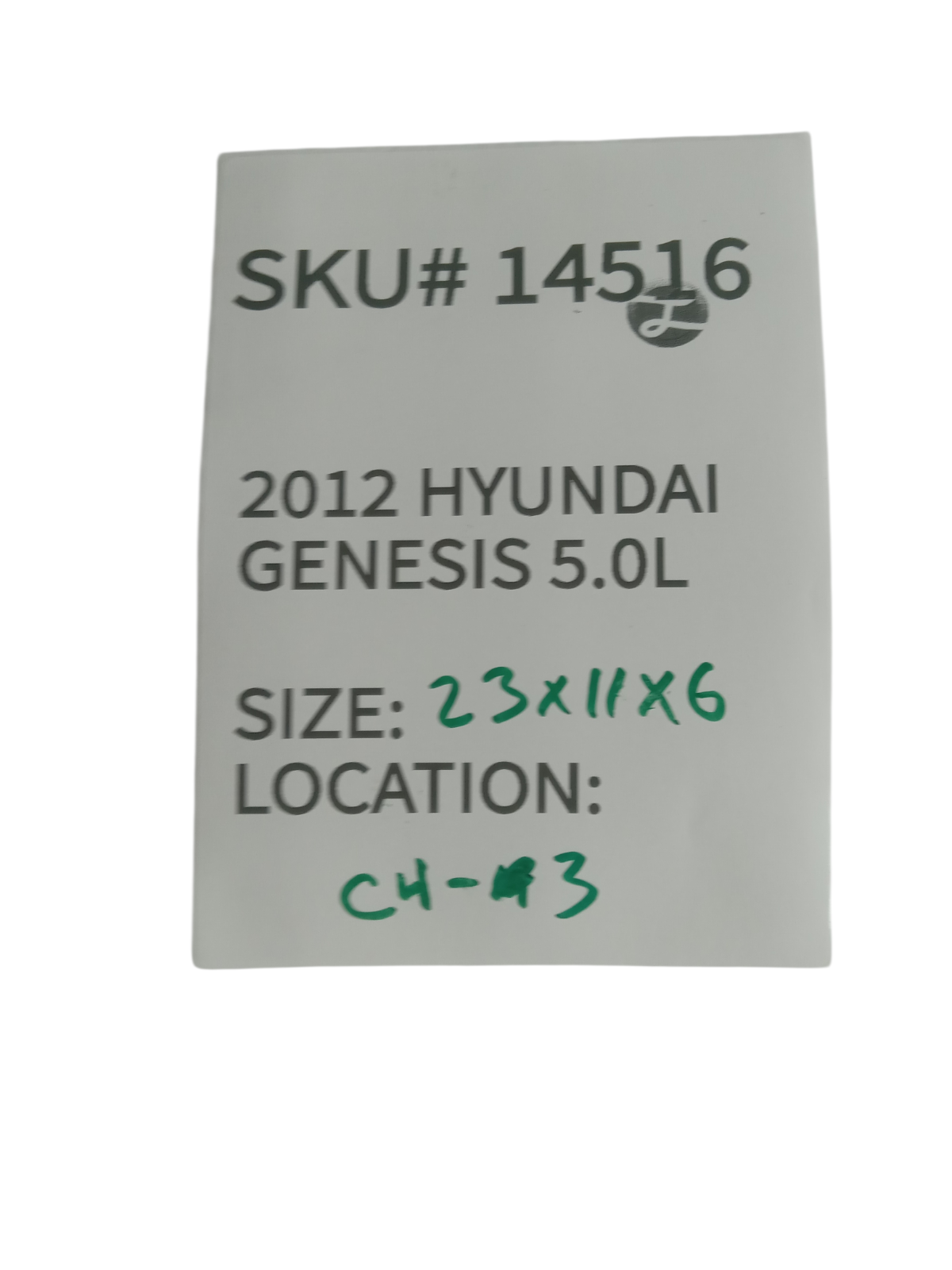 2012-2014 Hyundai Genesis Front Bolster Knee Trim Bracket 92285-3M000 OEM 14516
