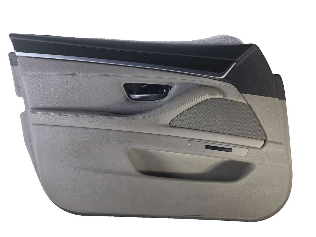 2010 2013 BMW 5 Series 528i 550i Left Driver Front Door Inner Trim Panel OEM