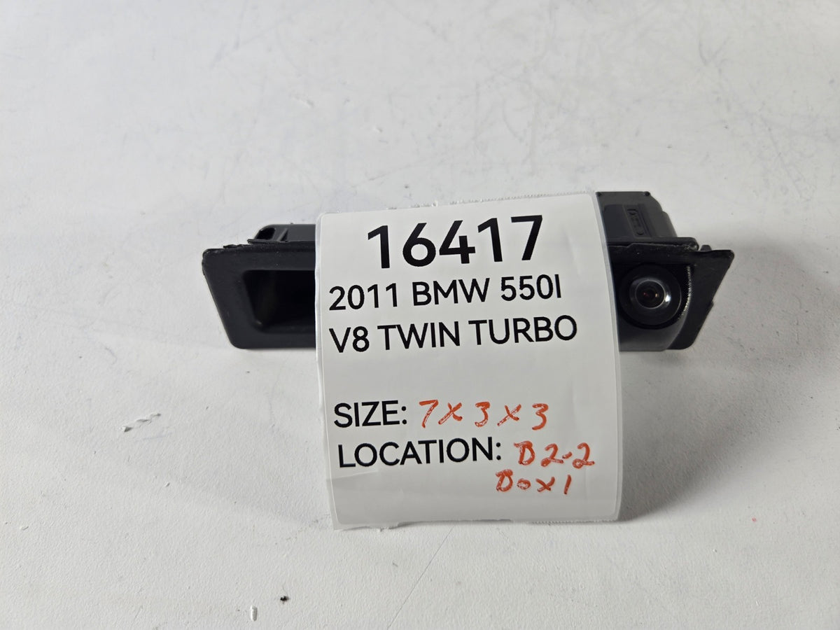 2011 2016 BMW 528i 550i Rear Trunk Handle Boot Backup Reverse Camera OEM
