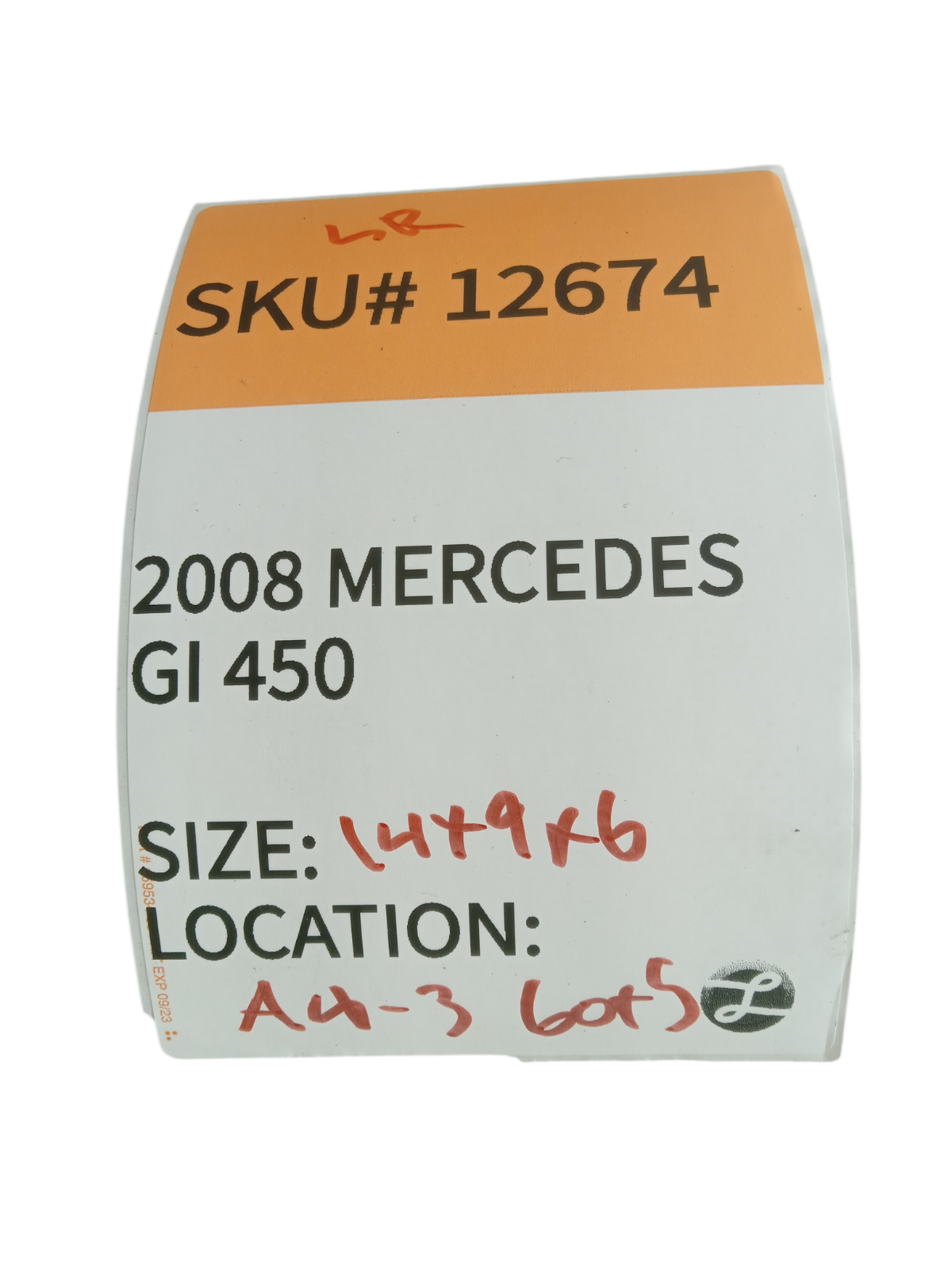 2008 Mercedes Benz GL450 Left Driver Side Rear Door Wire Wiring Harness OEM